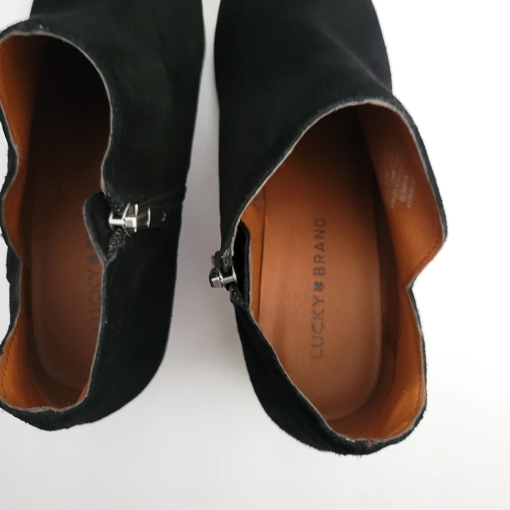 Lucky brand lp-fenley black booties